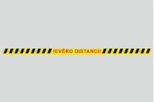 Observe distance - Floor Stickers