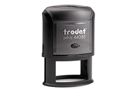 Oriģinālais automātiskais korpuss-turētājs Trodat Printy 44055 Oval (bez klišejas).