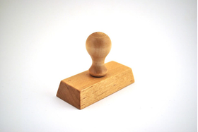 Wooden stamp