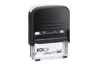 Автоматическая круглая печать Colop C30 Compact (готовая к использованию).