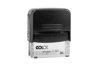 Автоматическая круглая печать Colop C50 Compact (готовая к использованию).