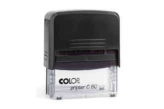 Автоматическая круглая печать Colop C60 Compact (готовая к использованию).