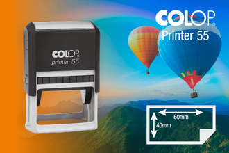 Zīmogs Colop Printer 55, gatavs lietošanai